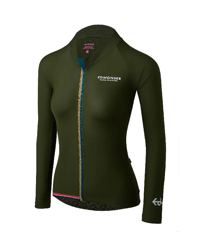 Today’s Deal Women's EdW Edition Long Sleeve Jersey 2.0 - Sherwood Green