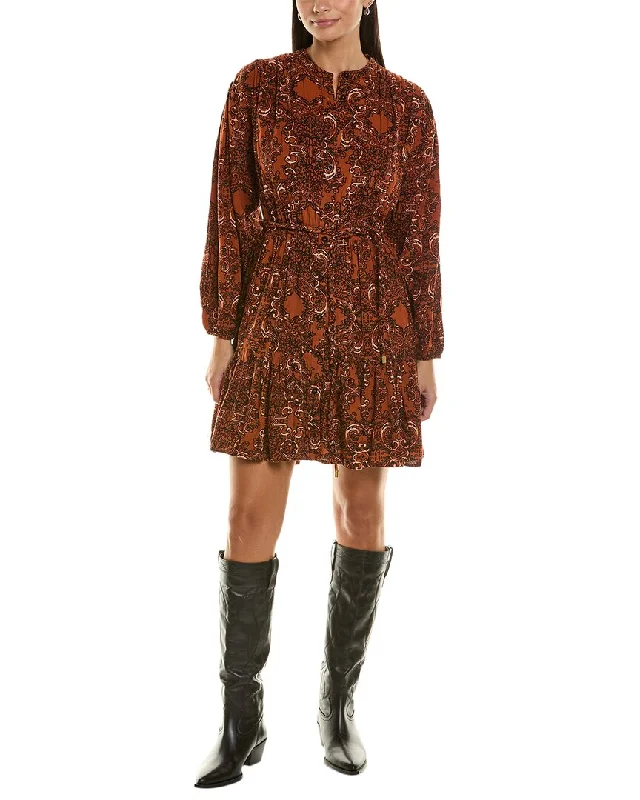 Get It Before It’s Gone Bishop + Young Cameron Tiered Mini Dress
