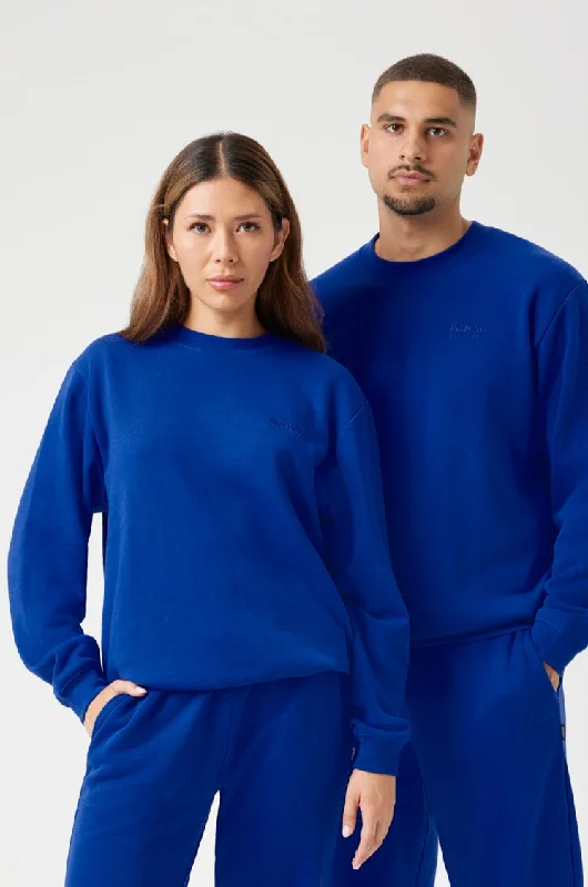Super Sale INSPORT UNISEX ALASKA ROYAL BLUE CREW SWEATSHIRT