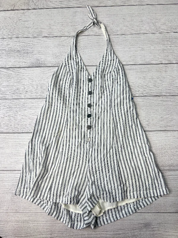Weekend Deal New! Romper By Urban Outfitters In Striped, Size: Xl