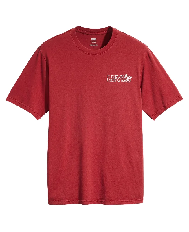 Steals and Deals Relaxed Fit Short Sleeve T-Shirt - Sundried Tomato
