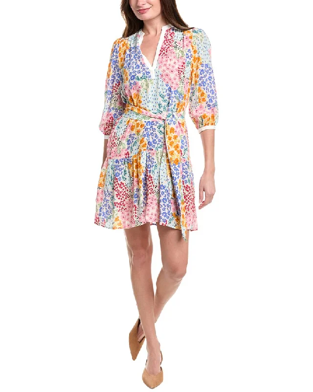 Act Fast Johnny Was Astrid Silk Mini Dress