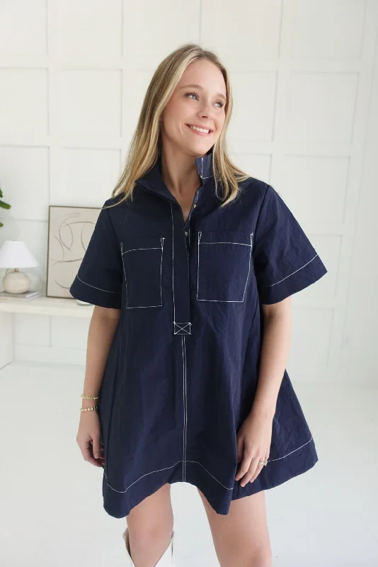 Savings Alert Narrow Path Mini Dress
