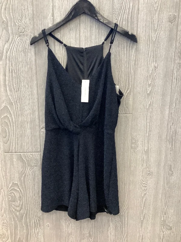 Limited Availability Black Romper Francesca's, Size L