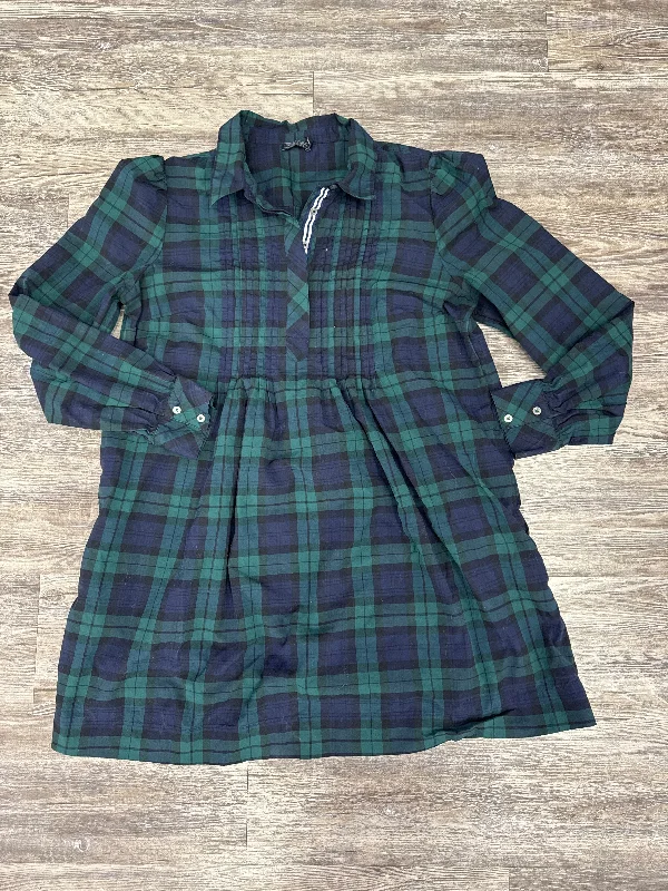 Limited Stock Dress Party Short By Vineyard Vines In Blue & Green, Size: L