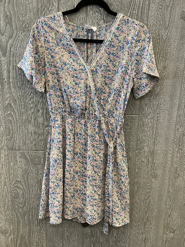 YEAR-End Clearance Dress Casual Midi By Sienna Sky In Multi-colored, Size: S