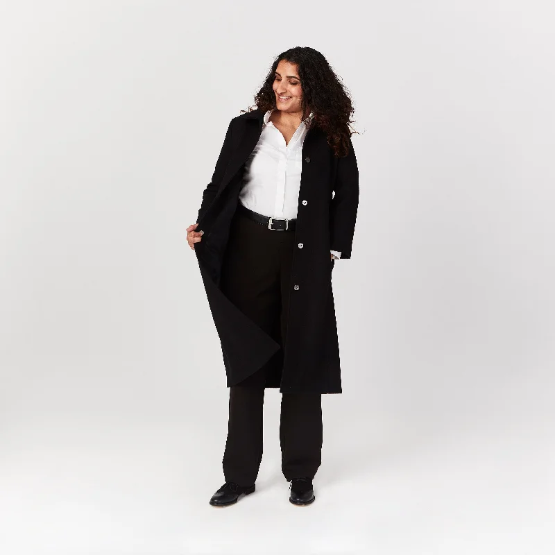 Sale Event Standing Coat Magnetic Closure